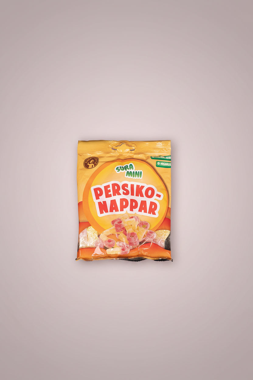 S-Märke Sour Peach Mini 70g