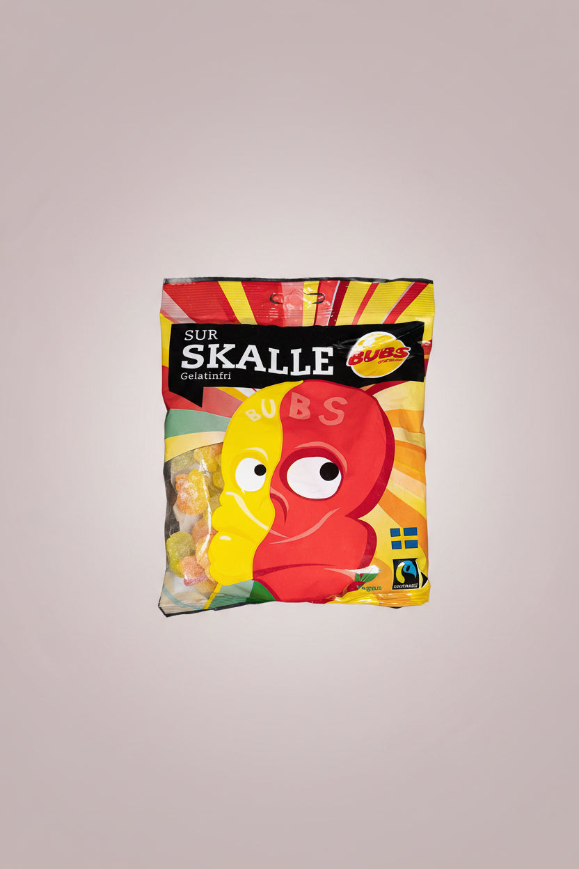 BUBS Sour Skulls 190g