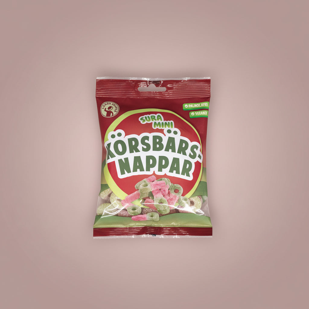 S-Märke Sour Cherry Mini 70g