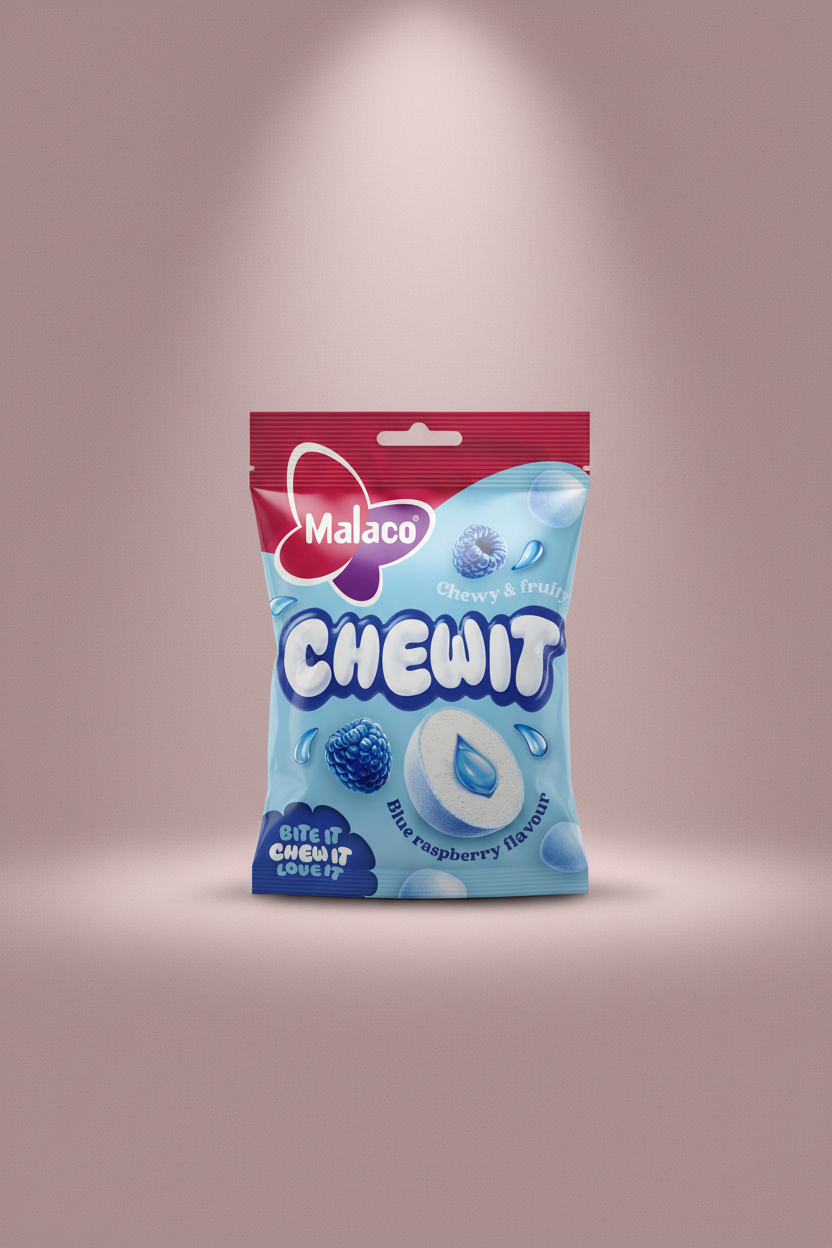 Malaco Chewit Blue Raspberry
